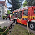 Feuerwehrübung im Haus Muldenblick
